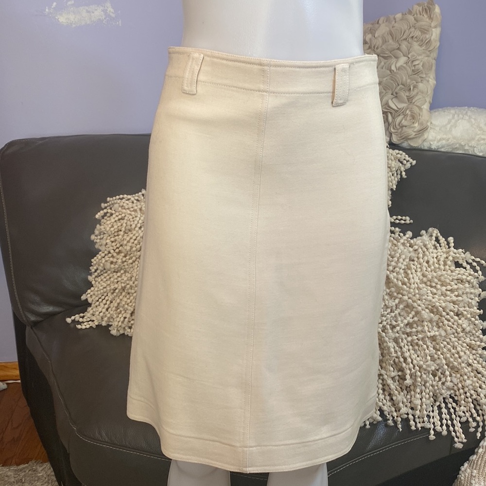 Courreges Paris wool skirt size 44